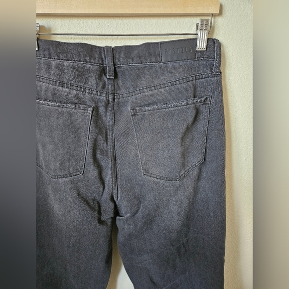 Cassie Super High Rise Straight in Retrograde PISTOLA 30 - Picture 9 of 11